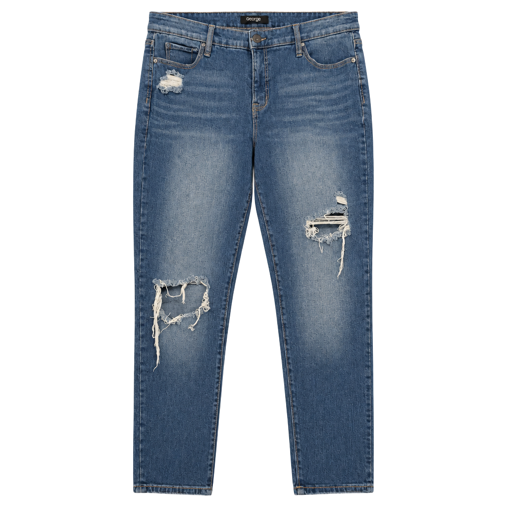 Mallcore Energie Distressed Denim Jeans Blue 1