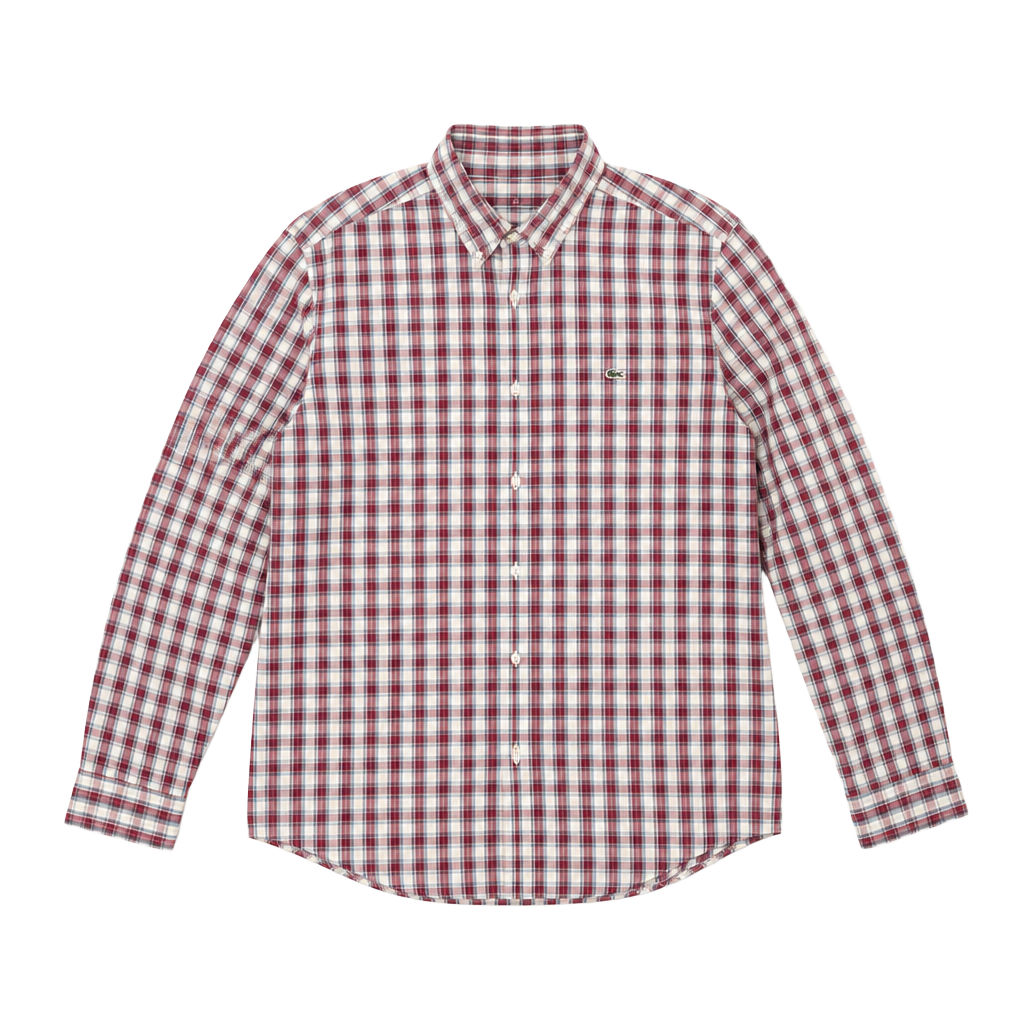 Vineyard Vines Men's Classic Fit Tucker Red Plaid Long Sleeve Size L 1