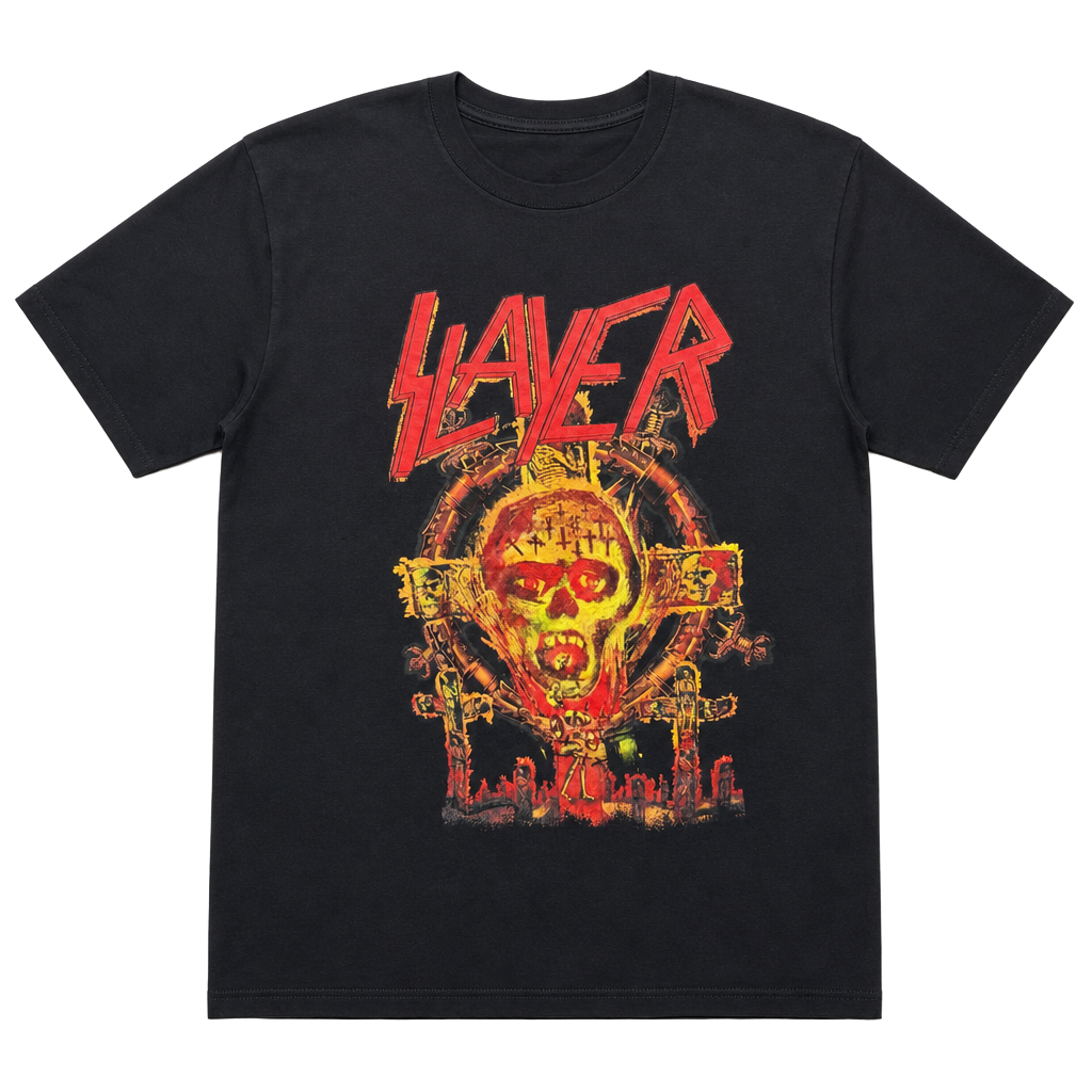 Slayer Band T-Shirt Size Medium Graphic Tee 1