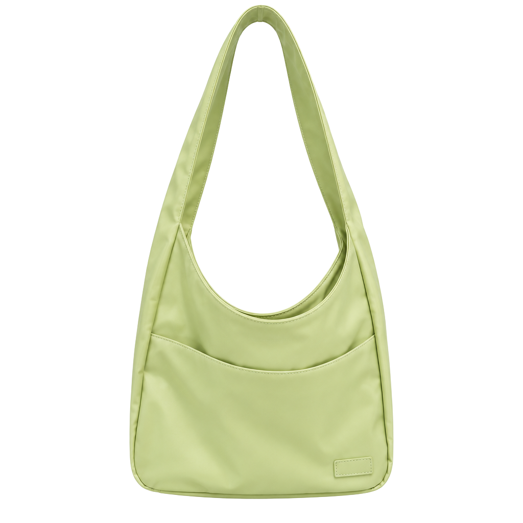 Noirvere Everyday BB Bag Matcha Green Vegan Leather Shoulder Bag 1