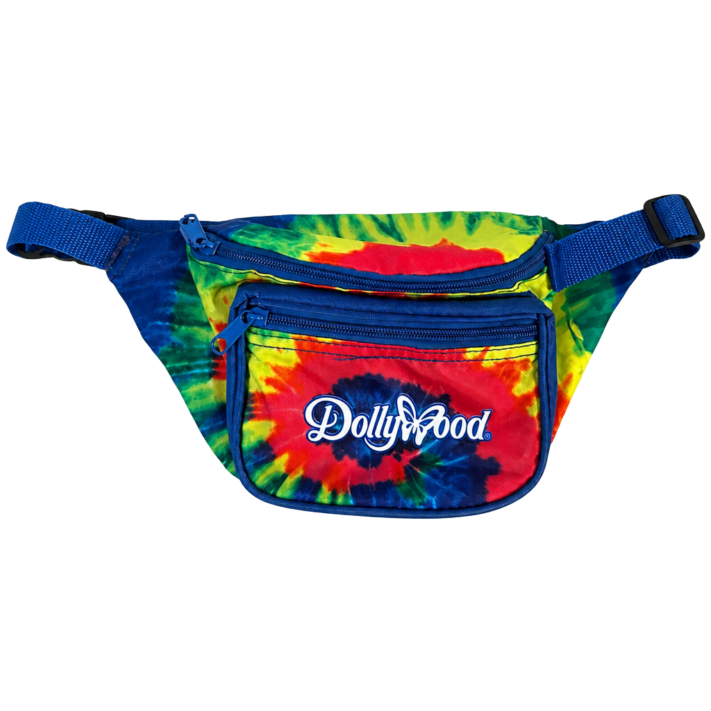 Dollywood Tie Dye Fanny Pack Festival Belt Bag 1