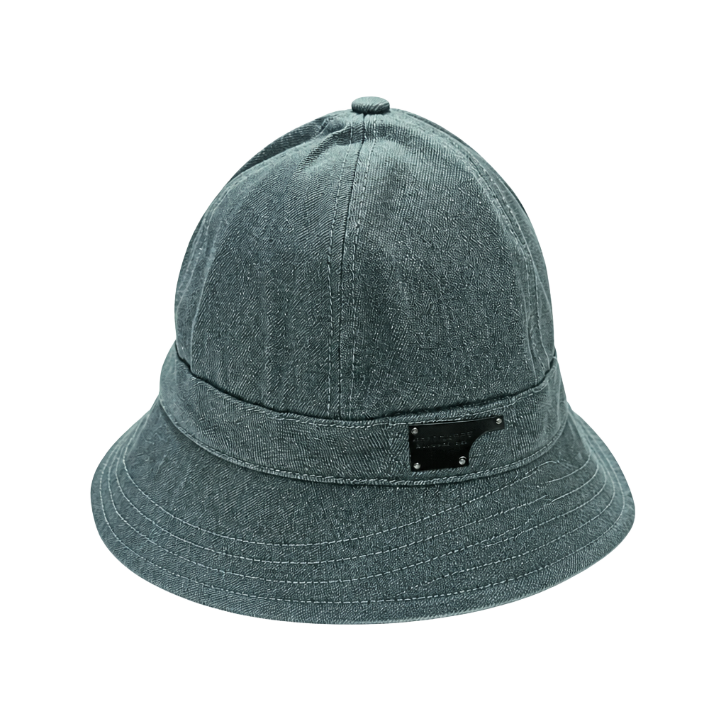 Goldspun GS Hat Raw Grey Denim Size Xl/XXL Bucket Hat 1
