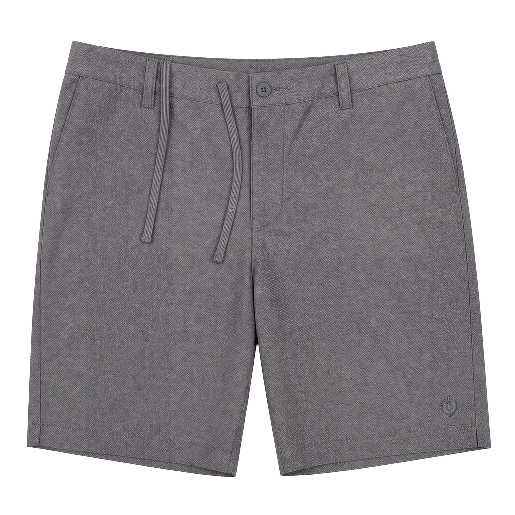 Hang Ten Mens Hybrid Shorts medium Gray Flat Front Size 32 NWT 1