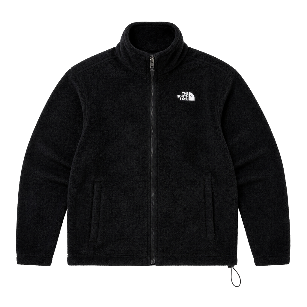 North face fuzzy fleece 1