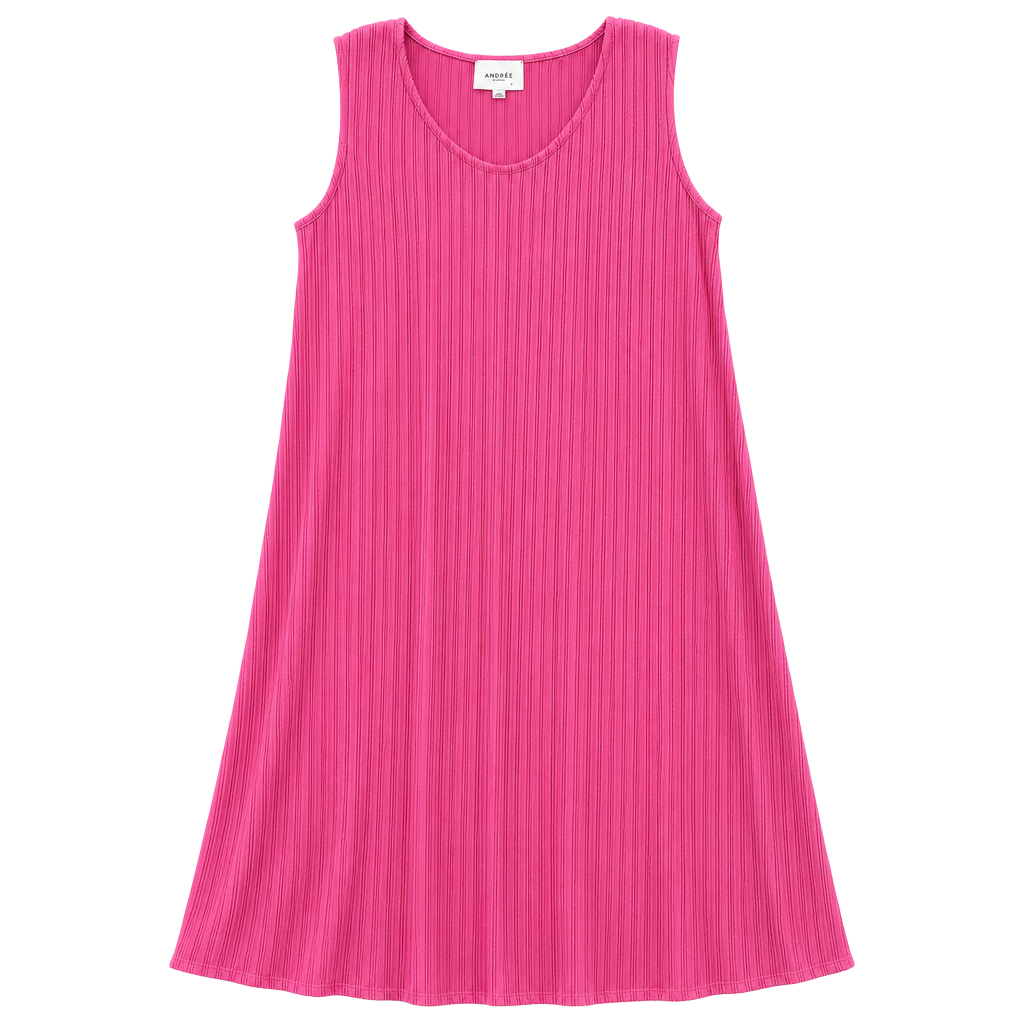 Andrée By Unit Women's Sleeveless Textured Maxi Dress Pink Size Small MHS79 1