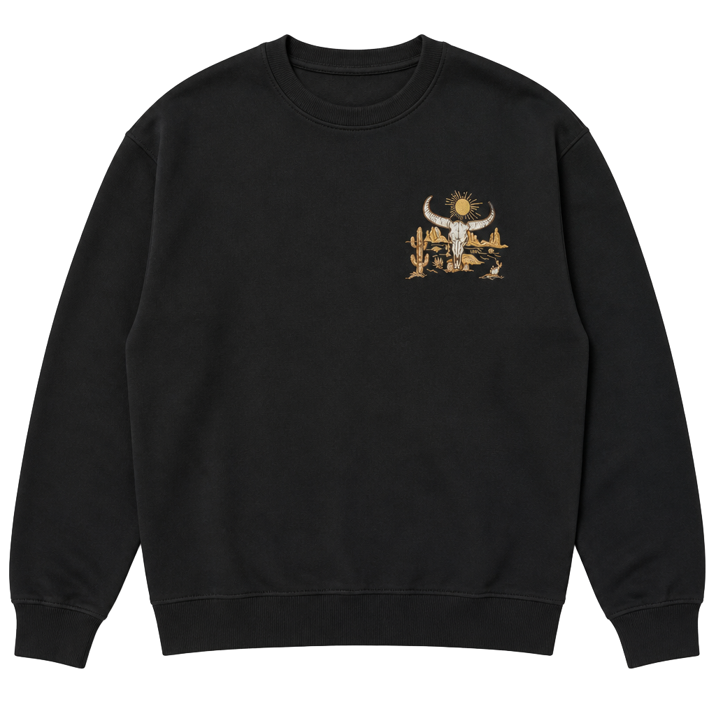 Gildan Heavy Blend Wild Ones Sweatshirt Size L Black 1