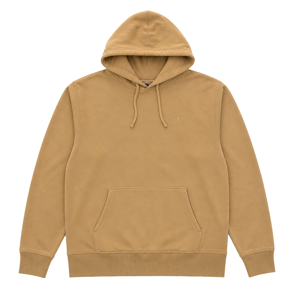 Champion Authentic Athleticwear Hoodie Sweatshirt Tan Brown Size 2XL 1