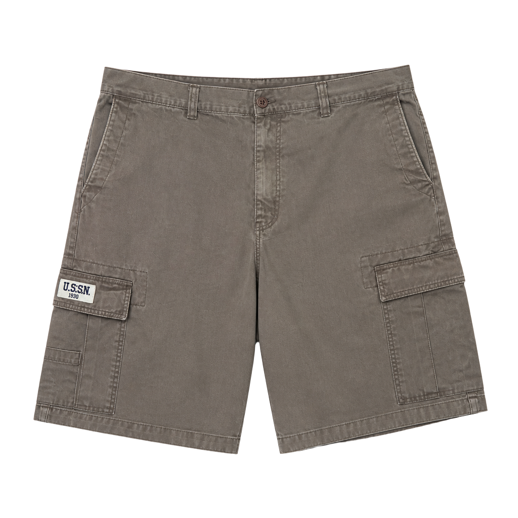 U.S. Polo Assn. Men's Brown Cotton baggy Cargo Shorts Size 42 1