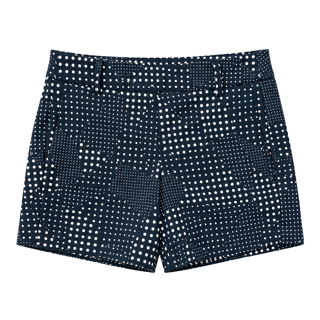 Spanx Polka Dot Shorts Size XS/XCH/TP Navy Blue 1