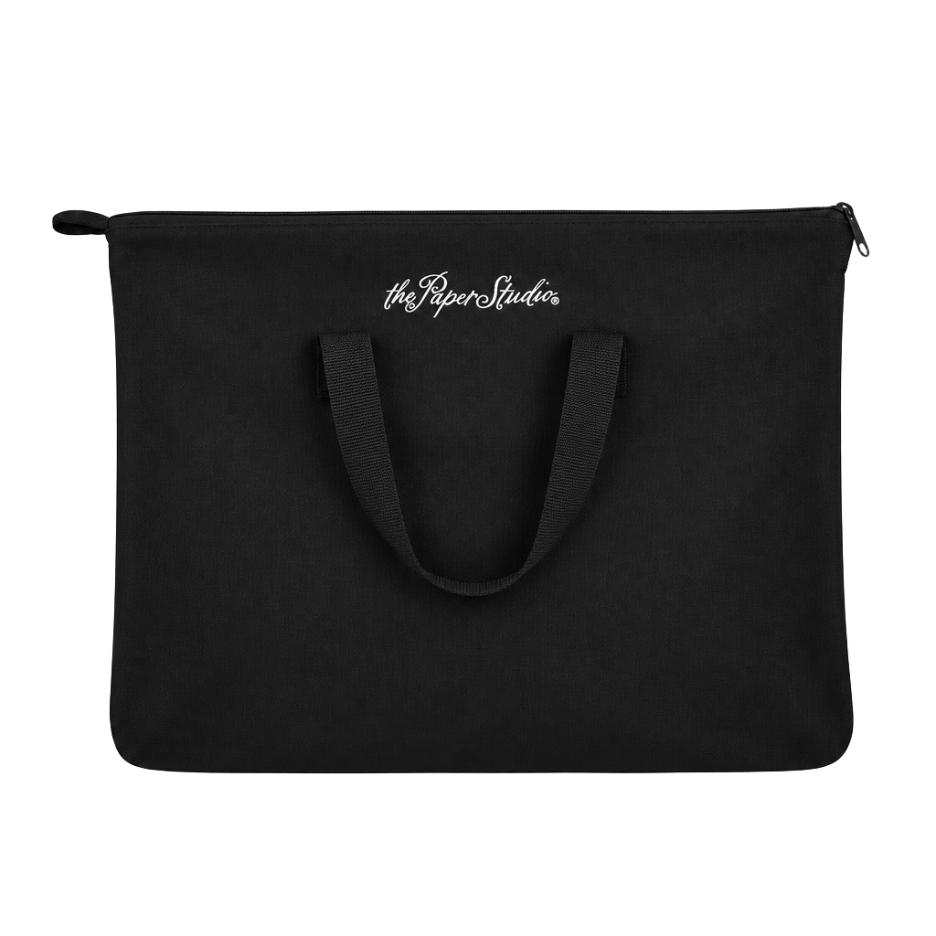 The Paper Studio Black Scrapbook Supply Tote Bag 1