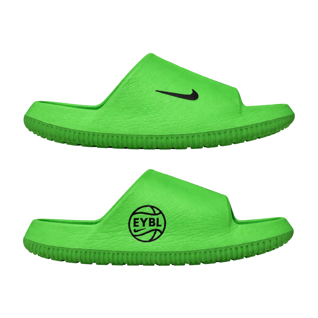 Nike EYBL Slides Green 1