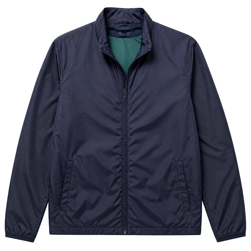 PS Paul Smith Packaway Jacket Mens Small Navy Folds Into Pocket Travel Tote 1