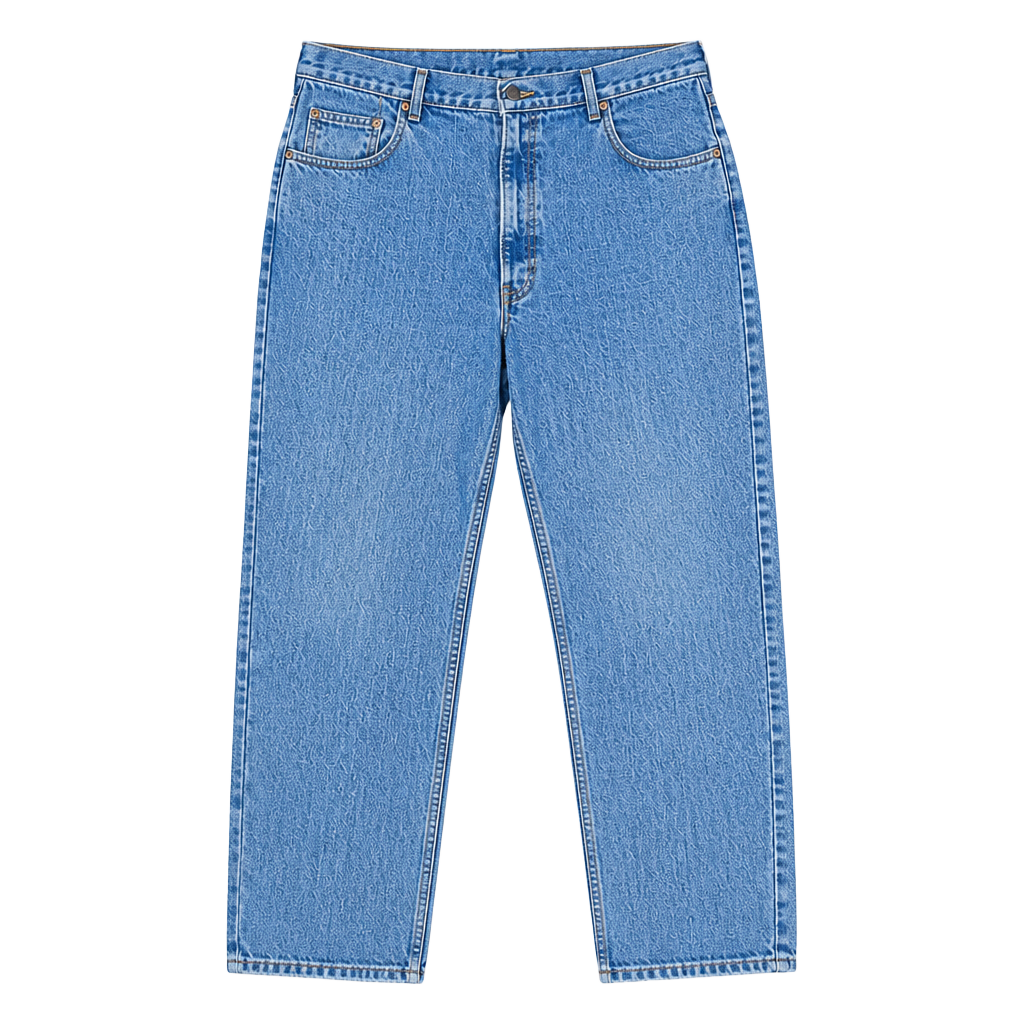 VINTAGE Abercrombie & Fitch Light Blue 90s Jeans 38x30 1