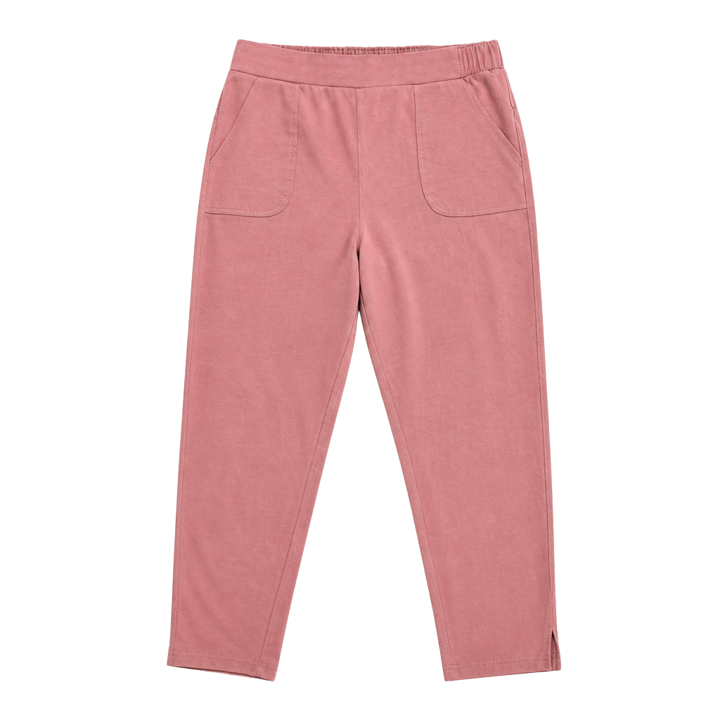 32 Degrees Women's Garnet Rose Pink Pull-On Joggers 1