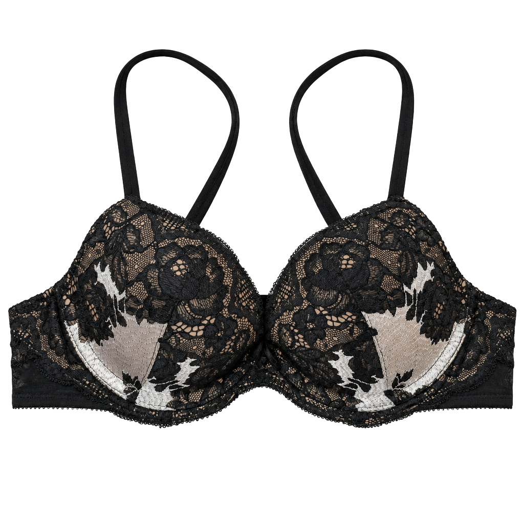 Victoria's Secret Lace Bra Black 1