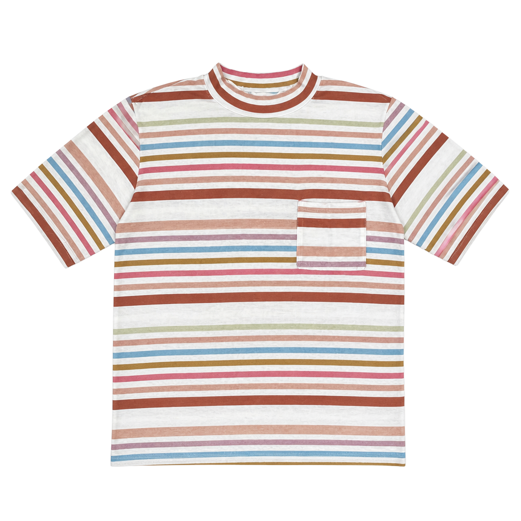 Böhme Striped Womens Shirt | Size Medium | Lightweight & Stretchy 1