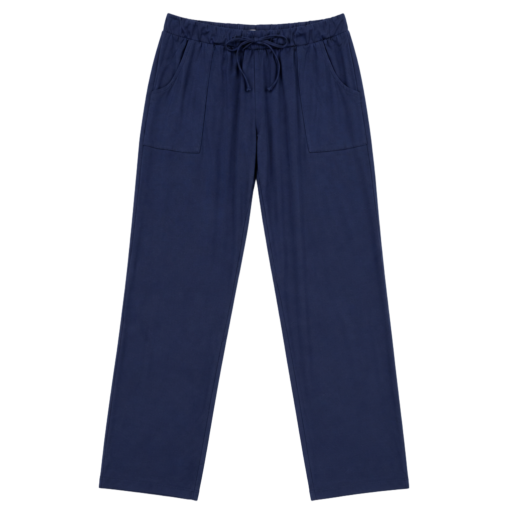 Lucky Brand Navy Blue Drawstring Lounge Pants Size S 1