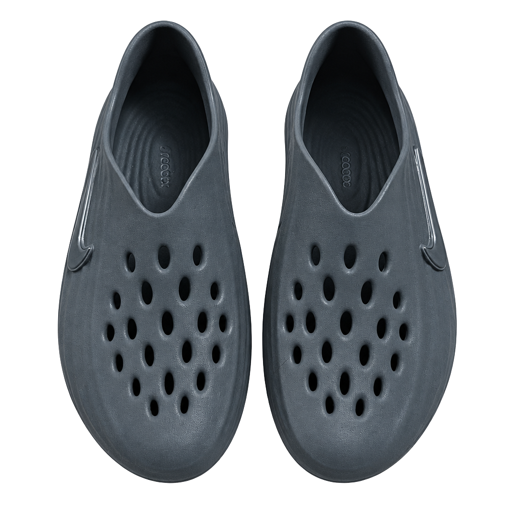 Nike Calm Mule Gray Foam Slip On Shoes 1