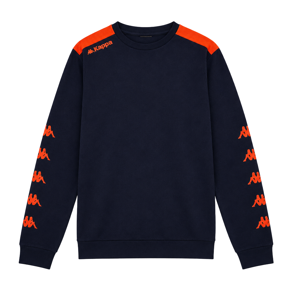 Kappa Jumper Size XXXLARGE Navy Blue Pullover Sweatshirt 1
