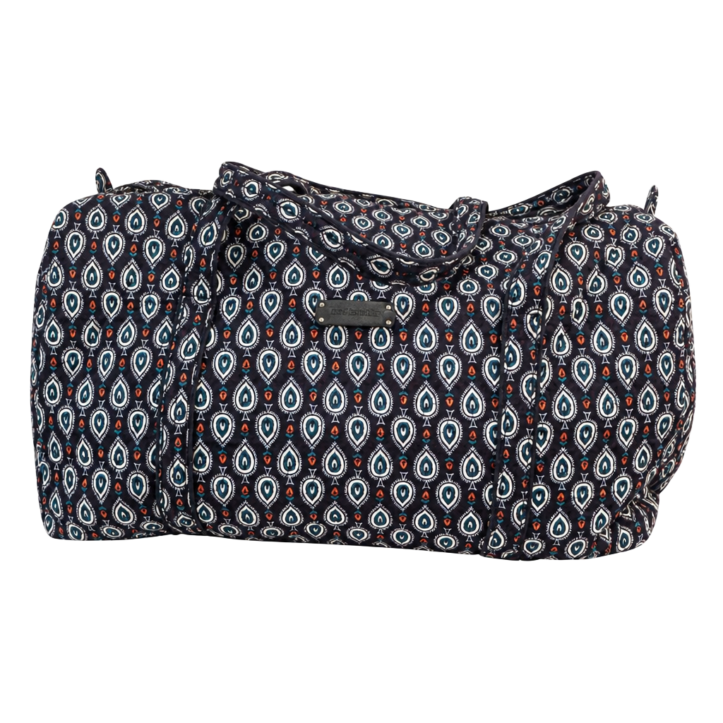 Vera Bradley Double Handle Satchel Duffle Bag in Marrakesh Motifs Print 1