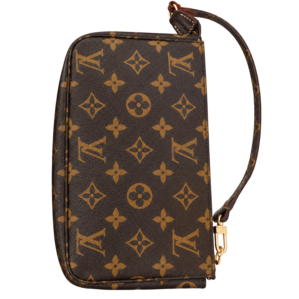 Louis Vuitton Pochette Accessoires Monogram Canvas Brown Shoulder Bag 1