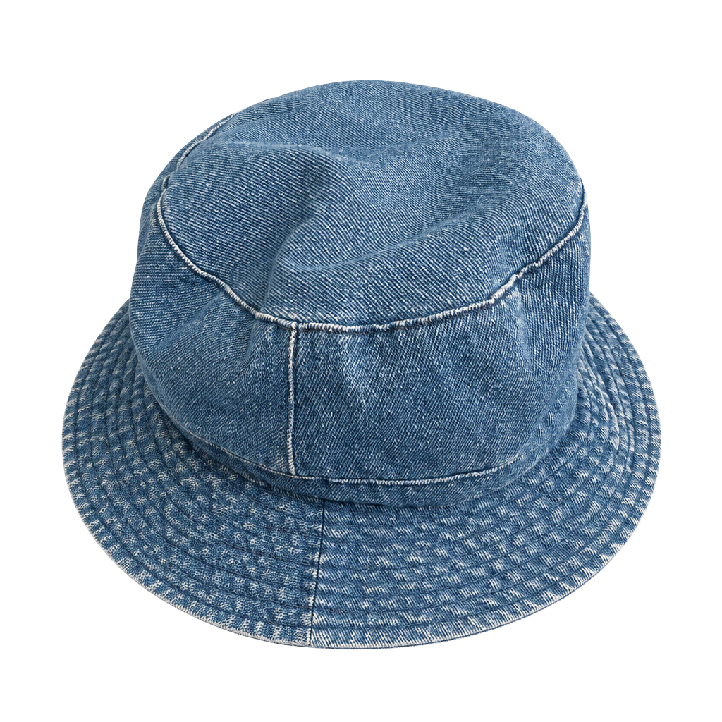 Jane & Berry Denim Bucket Hat One Size Blue 1