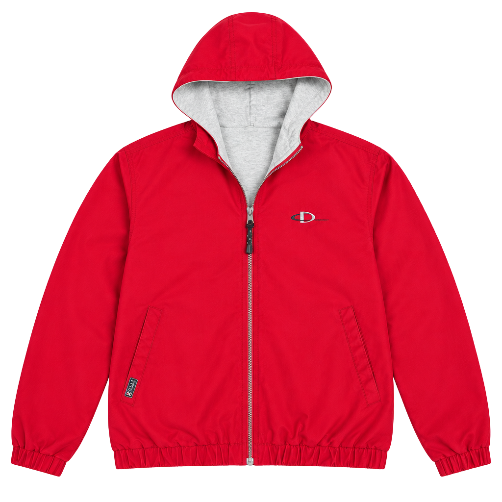 Gear For Sports Jacket Size S Red Vintage Full Zip Windbreaker 1