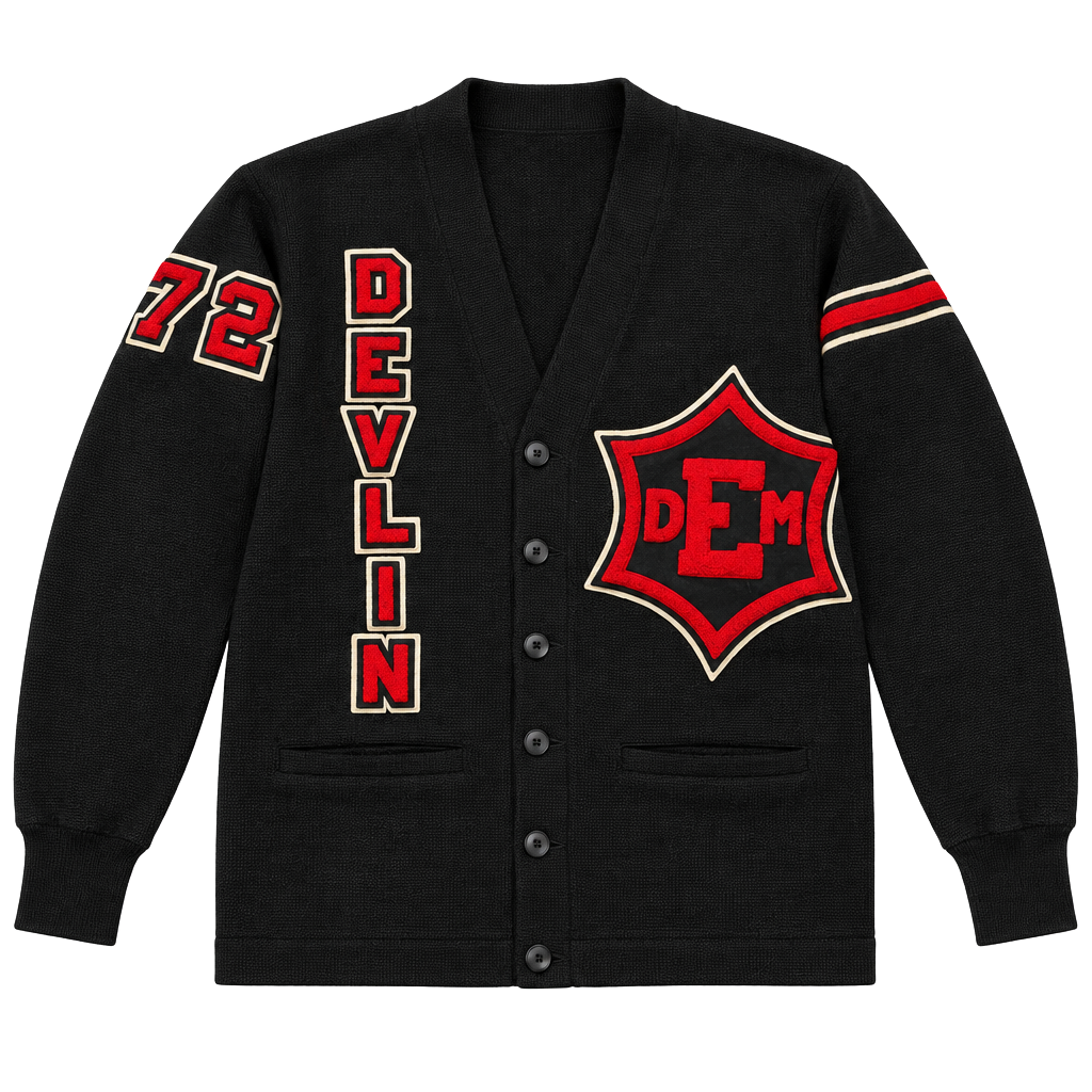 Rare 50s/60s Varsity Cardigan - Devlin 1