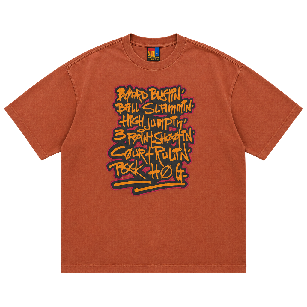 Rare Vintage Sun Sportswear Single Stitch Basketball Tee - “Ball Hog” 1