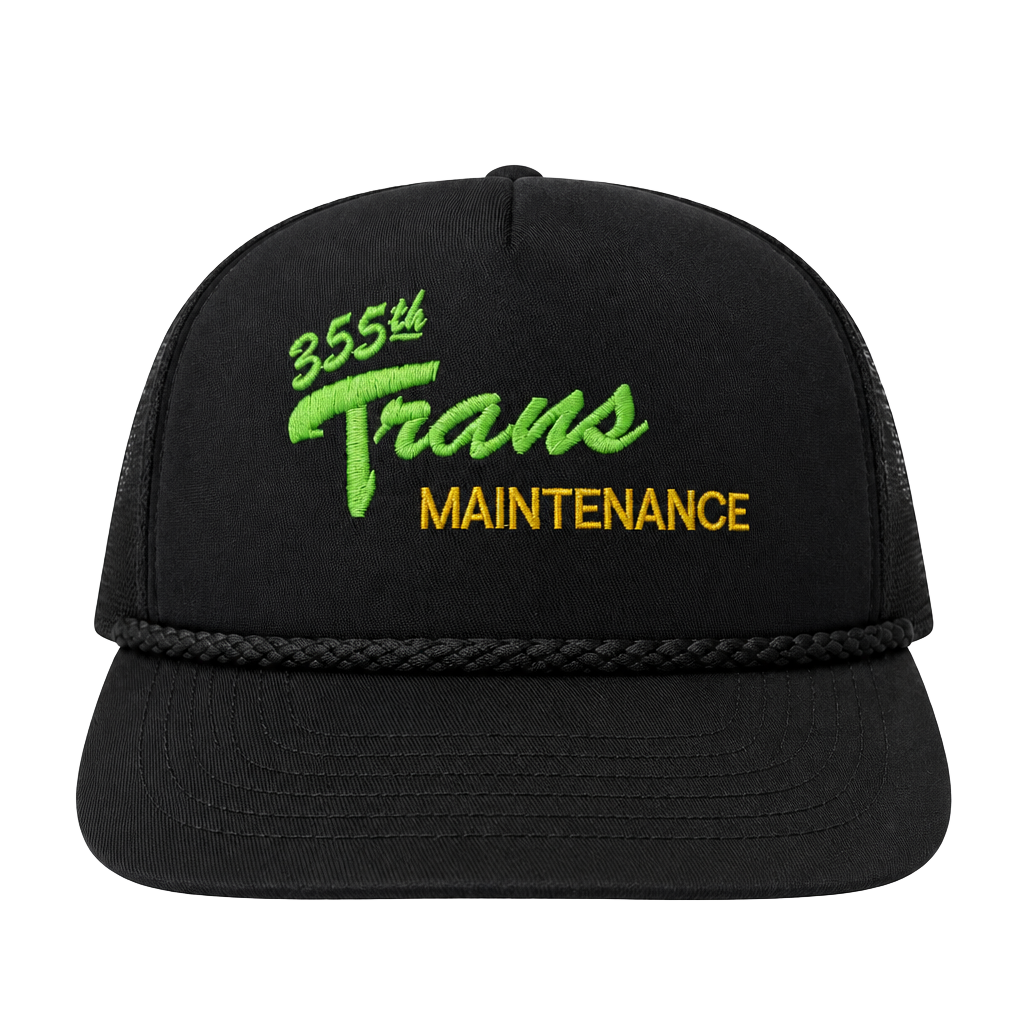 80s Union Made Military Hat - 355th Trans Maintenance - Ft. Bragg 1