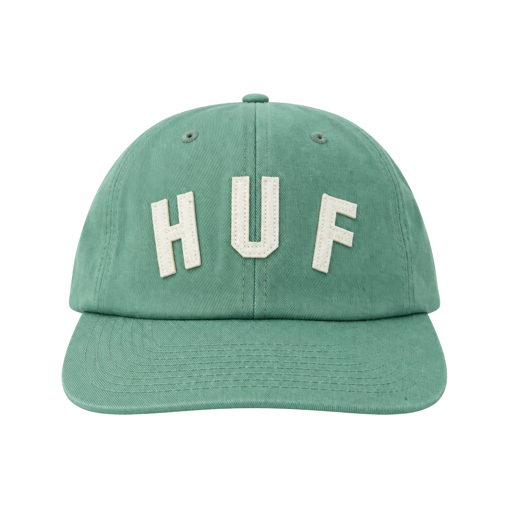 Rare HUF Mint Green Leather Toggle Hat - OSFM 1