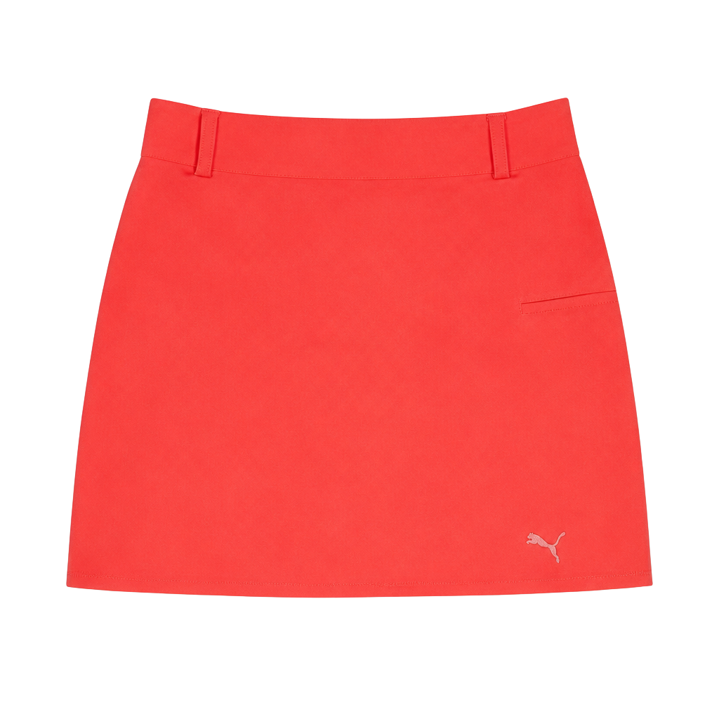 Puma Women's Athletic Salmon Pink Golf Skort Size 6 1