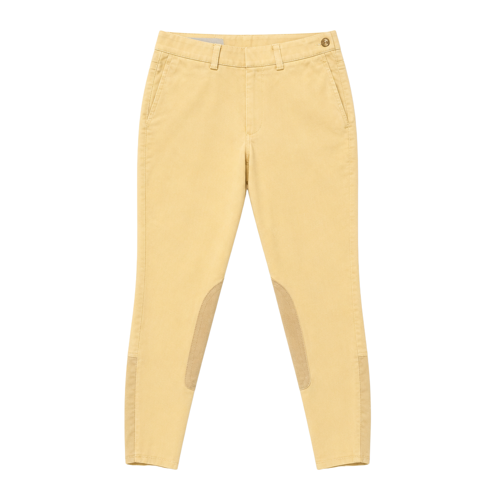 Ariat Women's Tan Knee Patch Riding Breeches 1