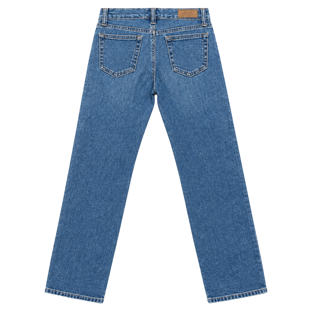 Polo Ralph Lauren Women's Mid Rise Skinny Jeans Light Wash Blue Denim 1