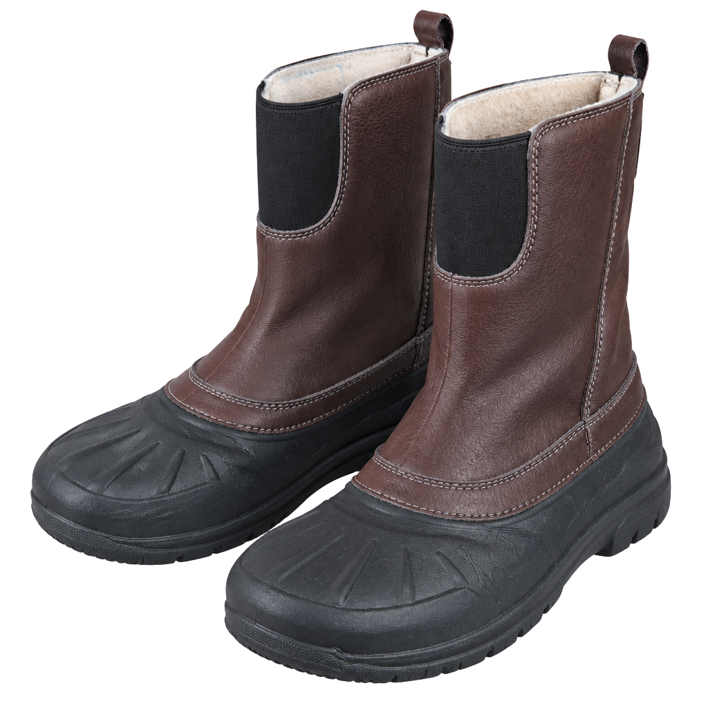 UGG Australia Leather Brantling 5781 Slip-On Duck Boots Size 10 Brown Vibram 1