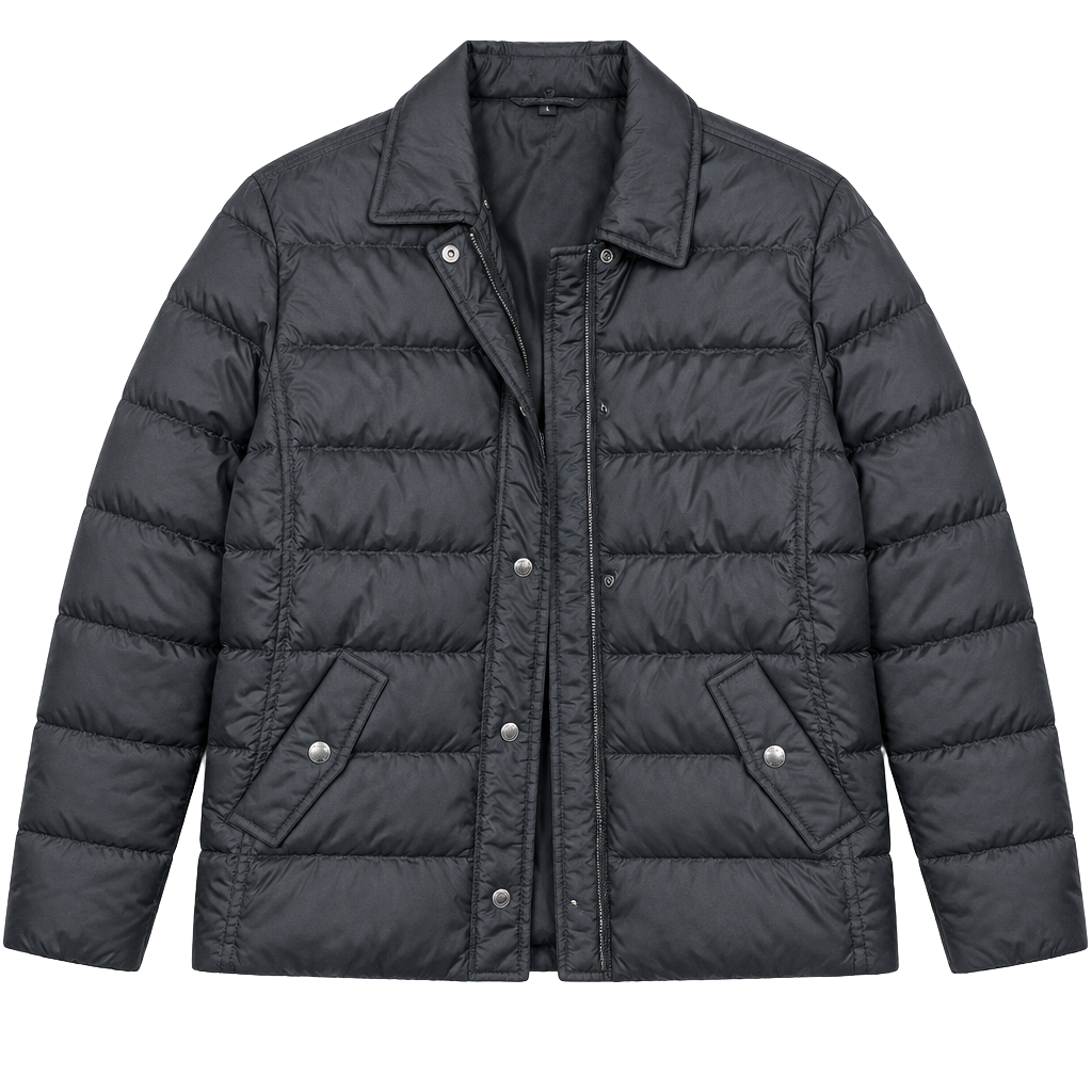 Brooks Brothers Black Puffer Jacket Size 14 1