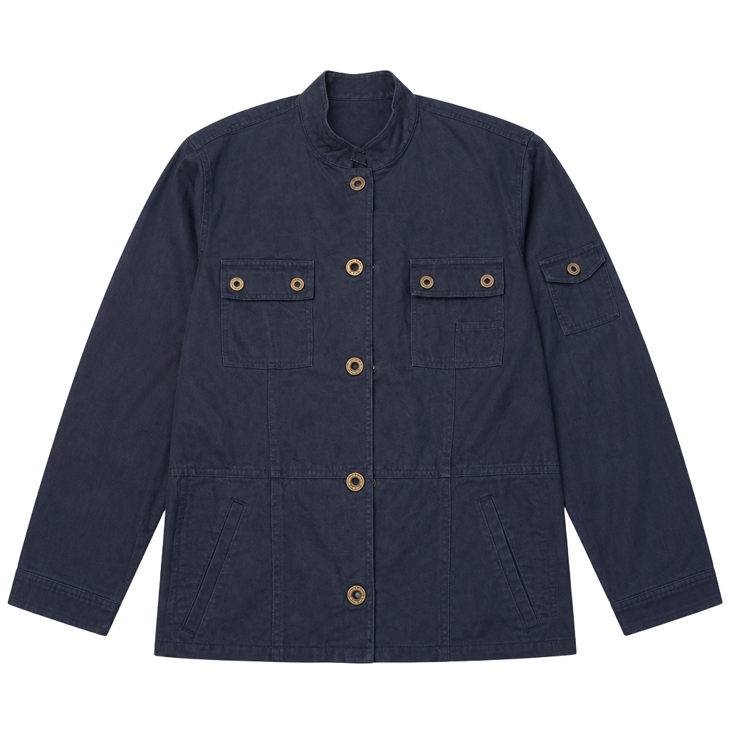 Vintage Ralph Lauren Navy Blue Jacket Sz M Lauren Navel Supply Company 1