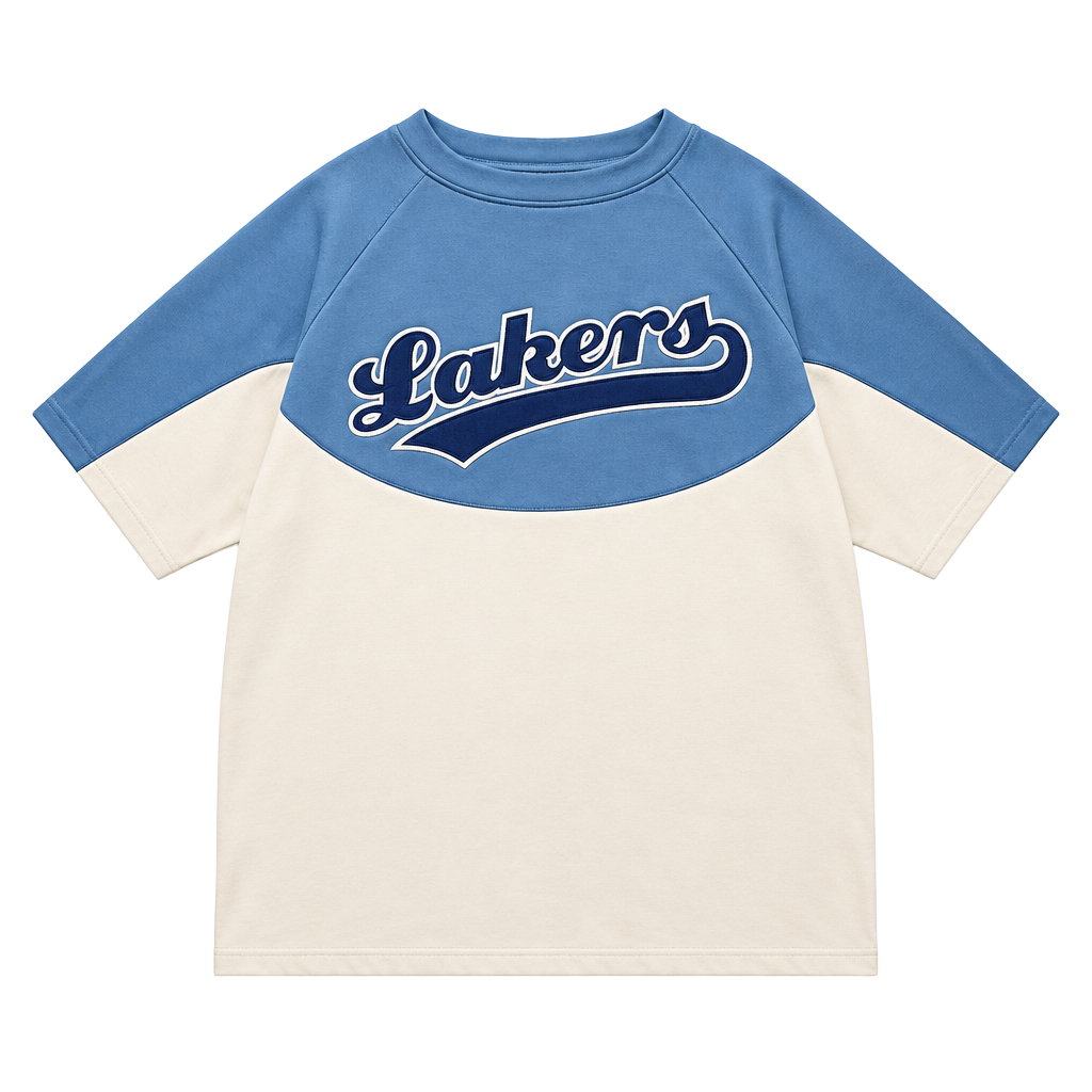 Majestic Hardwood Classics Los Angeles Lakers 1/4 Zip Jersey Blue White size 3xl 1