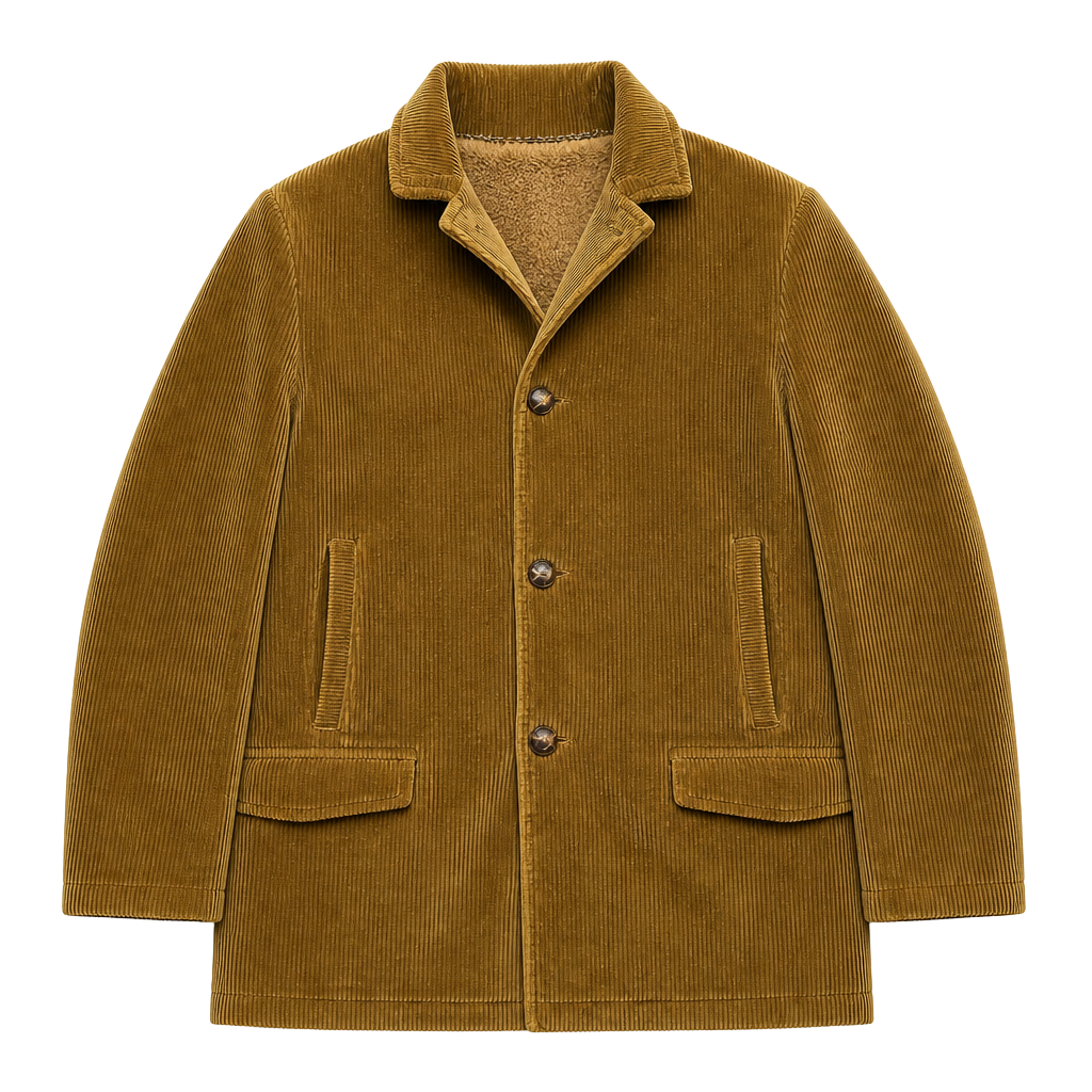 Vintage Mighty-Mac Out O' Gloucester Corduroy Pile Lined Coat 1
