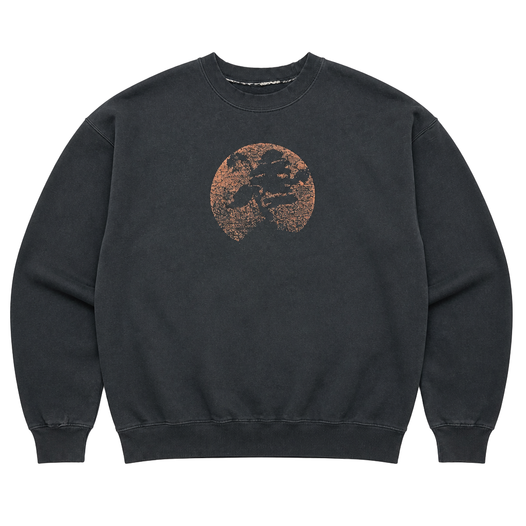 Selected Homme x Daniel van der Noon Moon Graphic Crewneck Sweatshirt 1