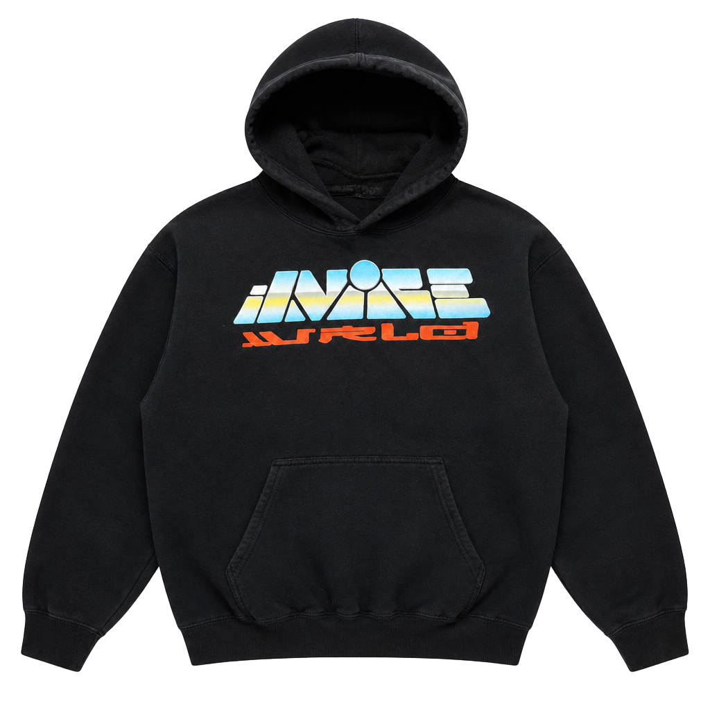 Juice WRLD Death Race For Love 999 Globe Hoodie Black Size M 1