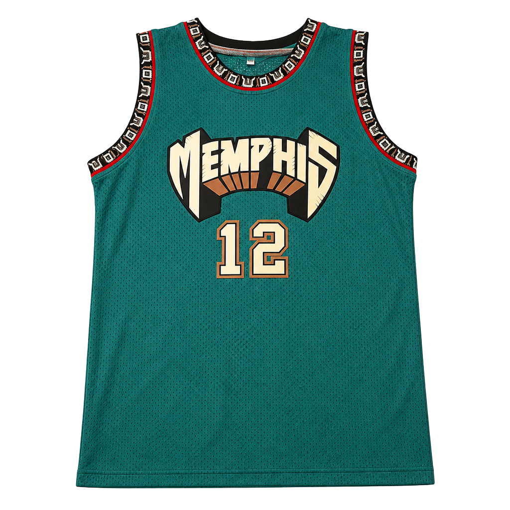 NBA Memphis Grizzlies Ja Morant #12 Adult XXL Teal Jersey 1