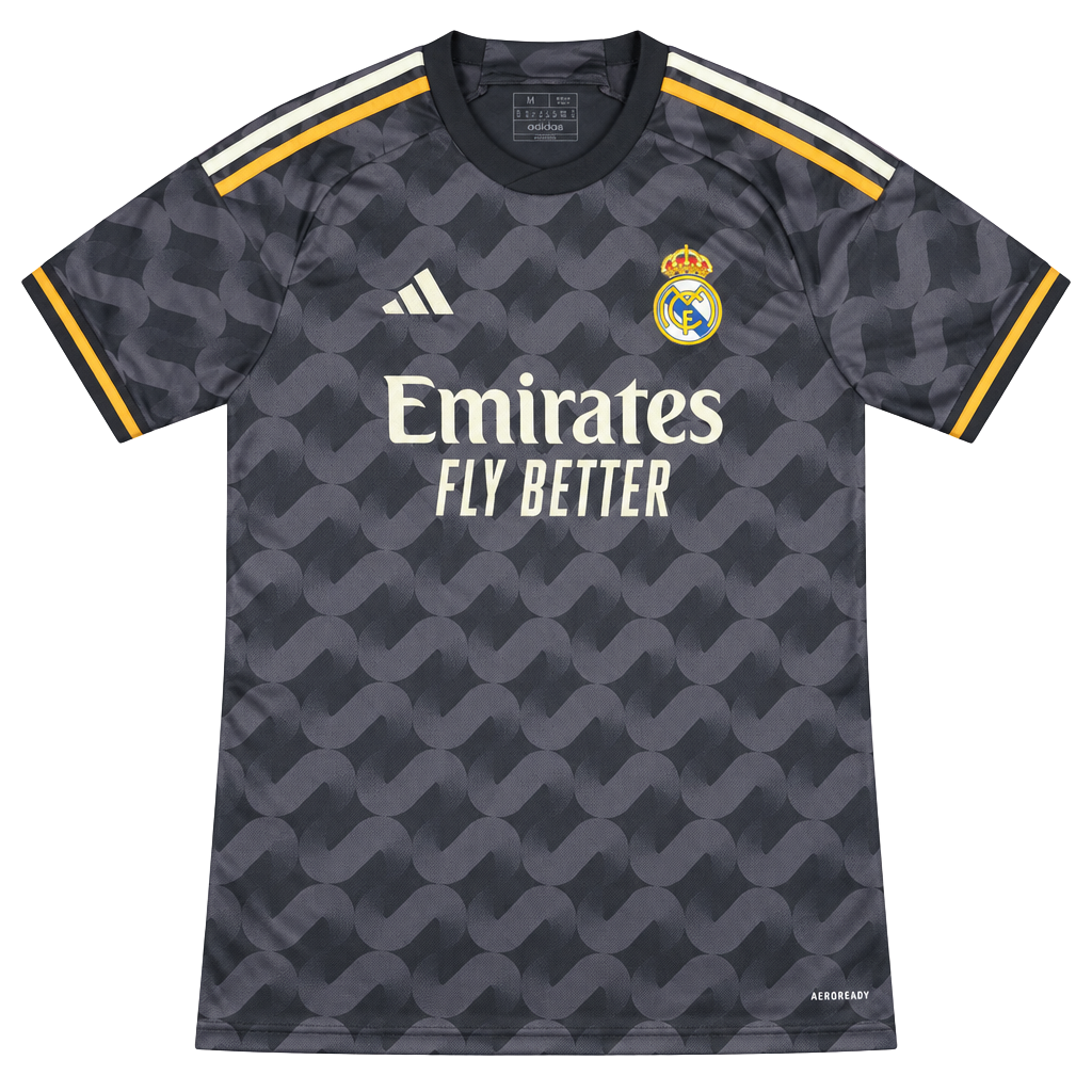 Adidas Real Madrid Away Jersey Size M Bellingham 5 23/24 Navy 1