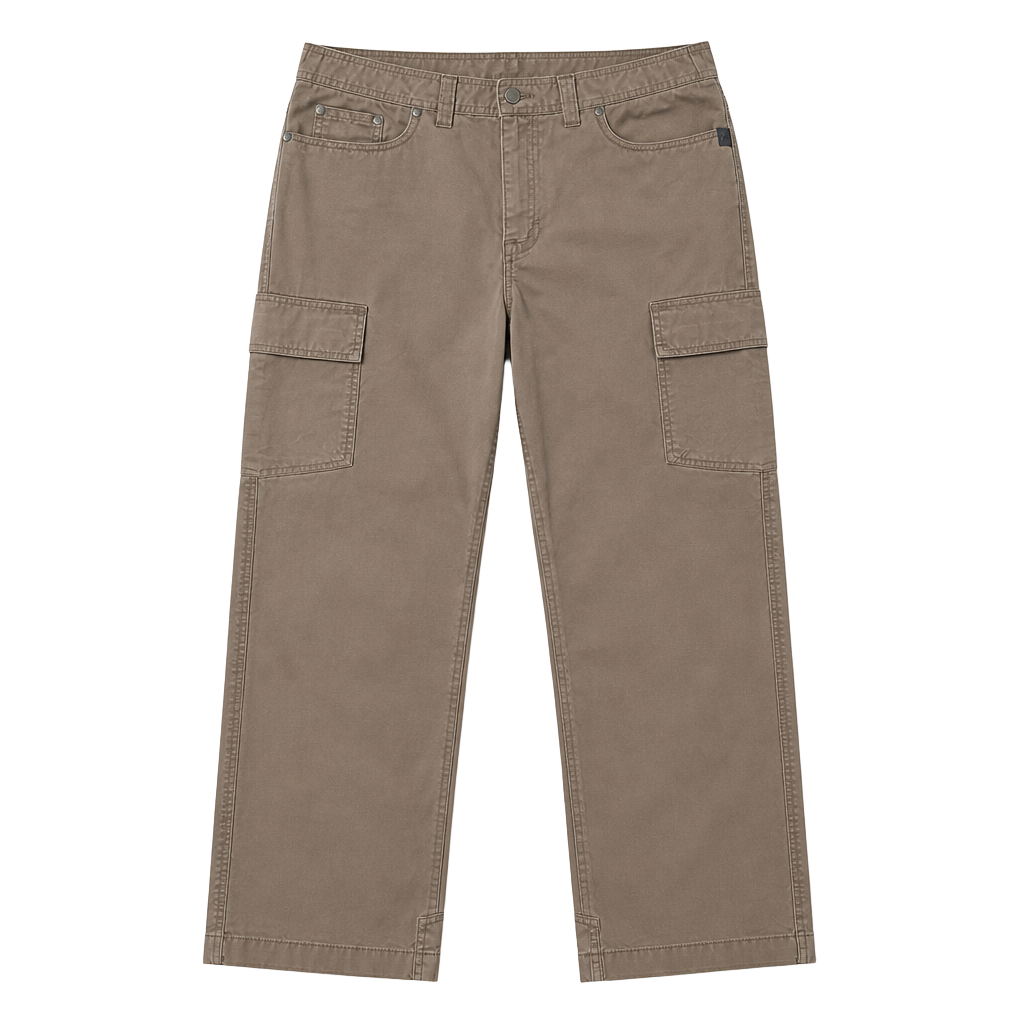 L.L. Bean Cargo Pants Size 38x34 Brown Cotton Nylon Hiking 1