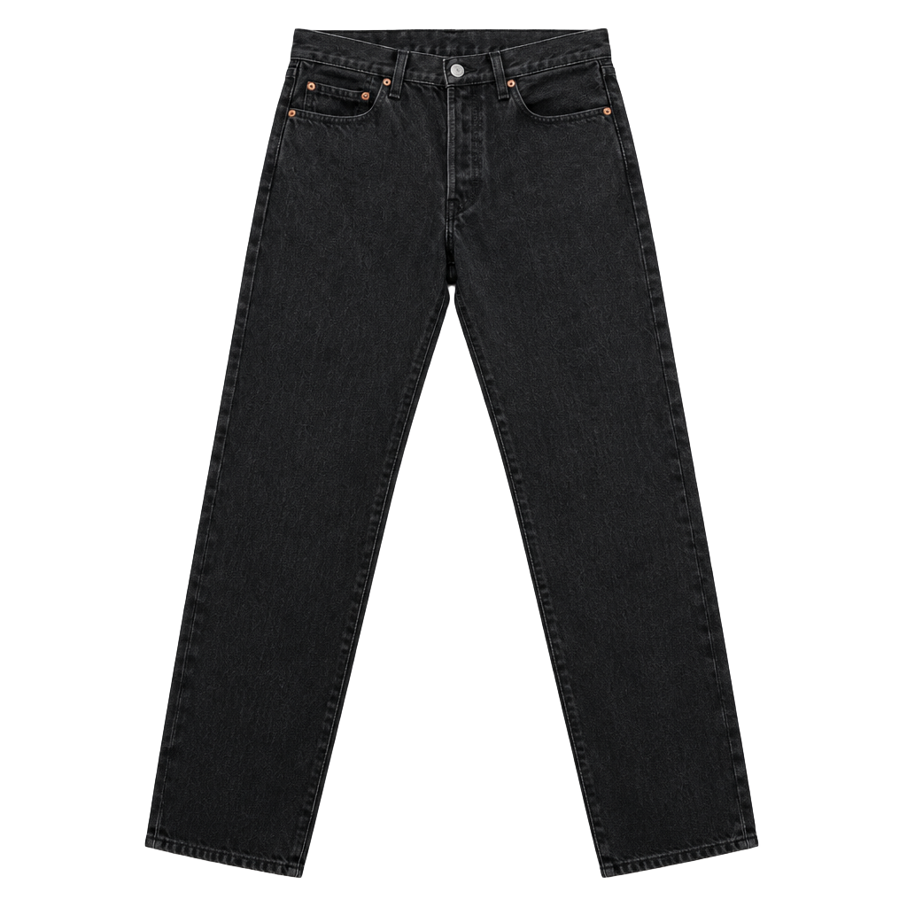 Levi's 501 Jeans Black Denim 1