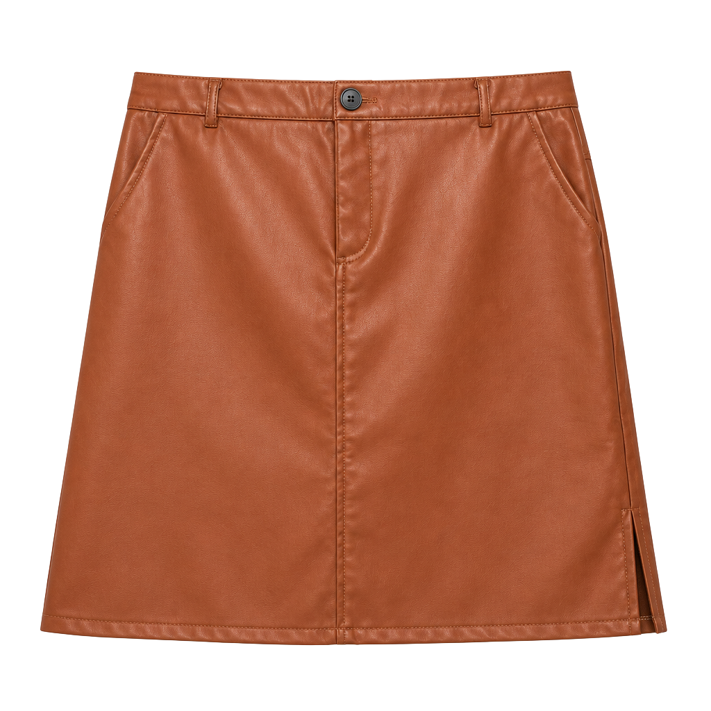Faux Leather Skirt 1