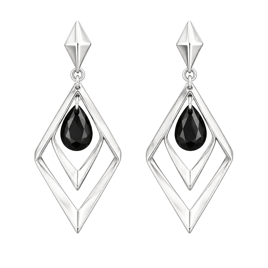 Geometric Drop Earrings 1
