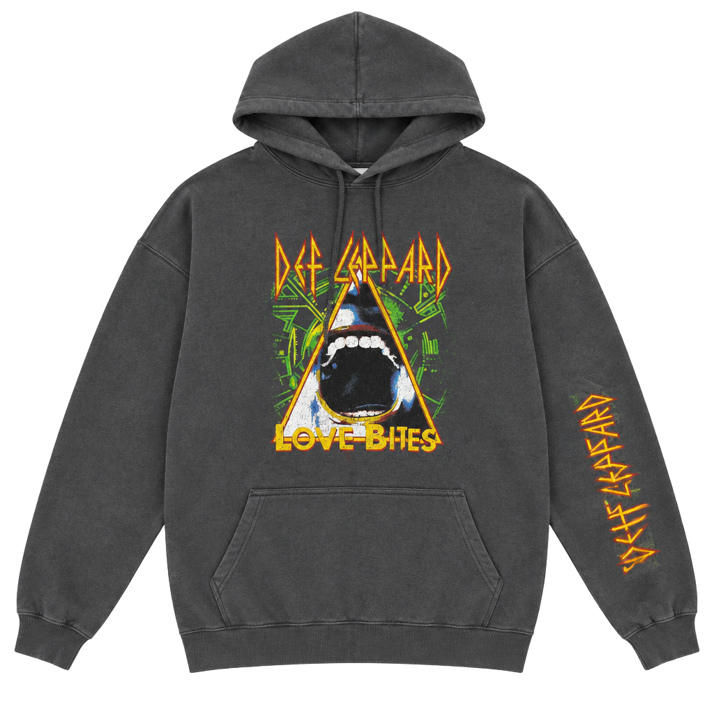 Def Leppard Love Bites Graphic Hoodie 1