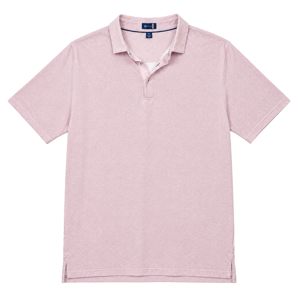 Stitch Polo Size XXL Pink 1