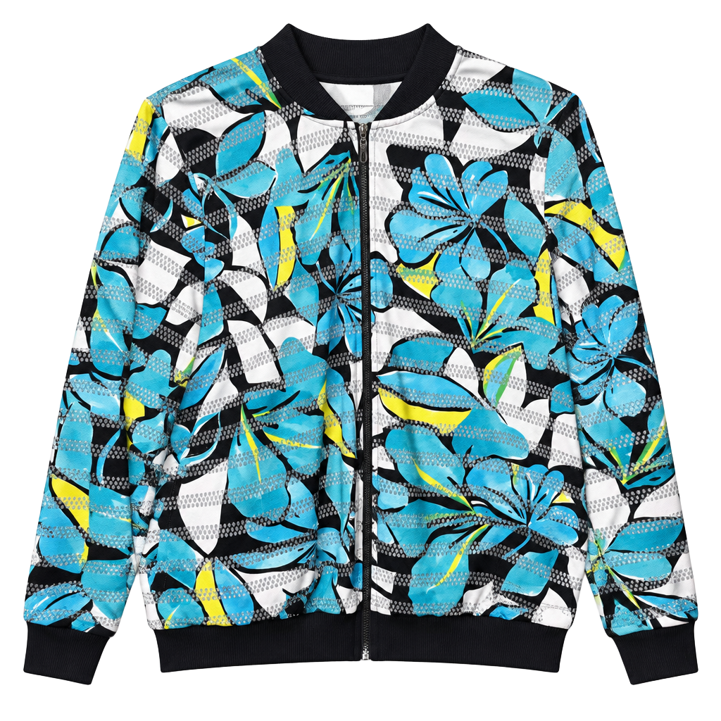 Alfred Dunner Floral Bomber Jacket 1